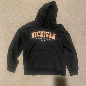 Black Michigan Hoodie